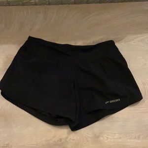 Brooks Running Shorts Black Women’s M. Great Condition.
